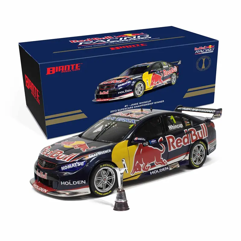 1:18 2013 Jamie Whincup -- Championship Winner -- Red Bull Racing -- Biante 1