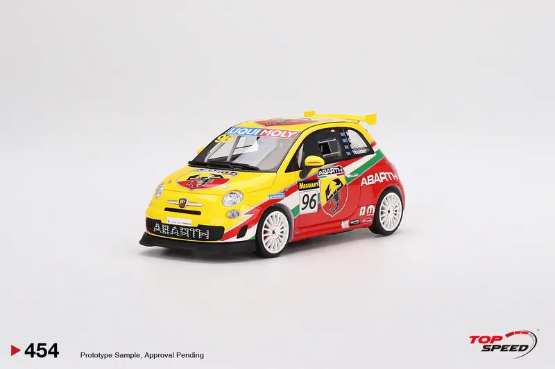 1:18 2014 Bathurst 12 Hour Class F Winner -- #96 Fiat Abarth 695 -- Topspeed Model 1
