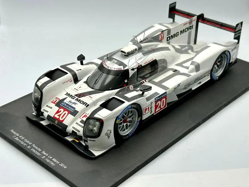 1:18 2014 Le Mans 24 Hour -- Mark Webber -- #20 Porsche 919 Hybrid -- Spark 1