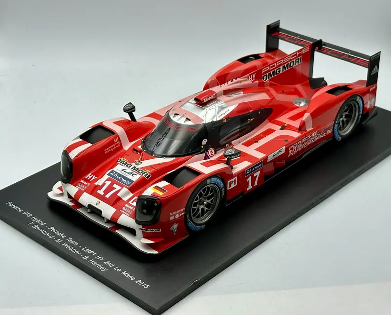 1:18 2015 Le Mans 24 Hour -- Mark Webber -- #17 Porsche 919 Hybrid -- Spark 1