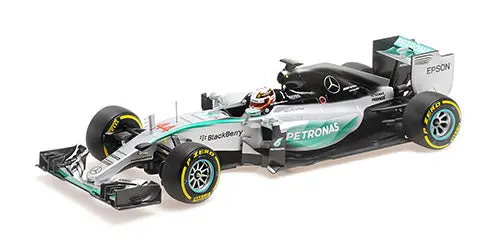 1:18 2015 Lewis Hamilton -- Usa Gp Winner -- Mercedes-Amg W06 -- Minichamps F1 1