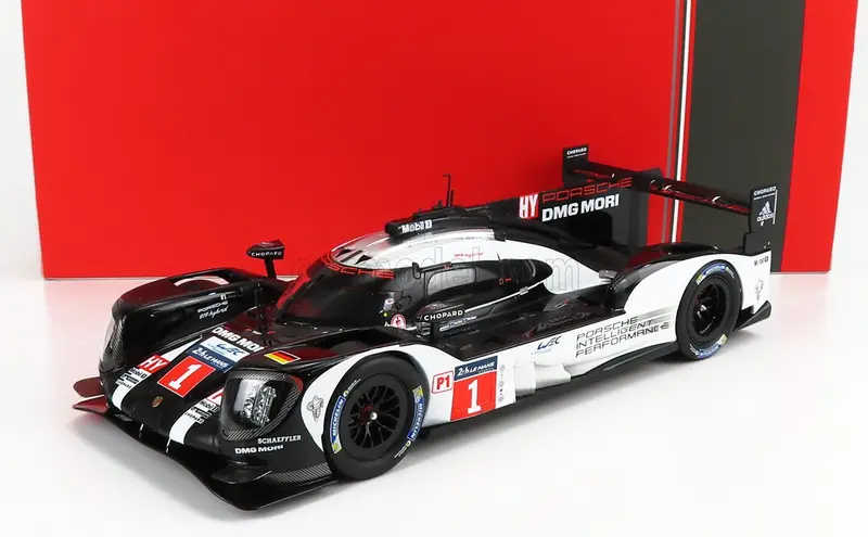 1:18 2016 Le Mans 24 Hour -- Mark Webber -- #1 Porsche 919 Hybrid -- Ixo Models 1