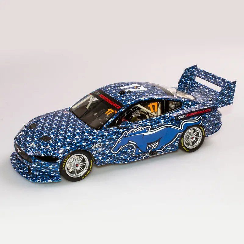 1:18 2018 Ford Mustang Supercar -- Camouflage Test Livery -- Authentic 1