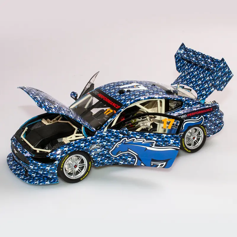 1:18 2018 Ford Mustang Supercar -- Camouflage Test Livery -- Authentic 2