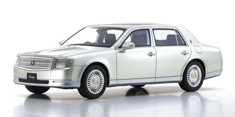 1:18 2018 Toyota Century -- Silver -- Kyosho 1