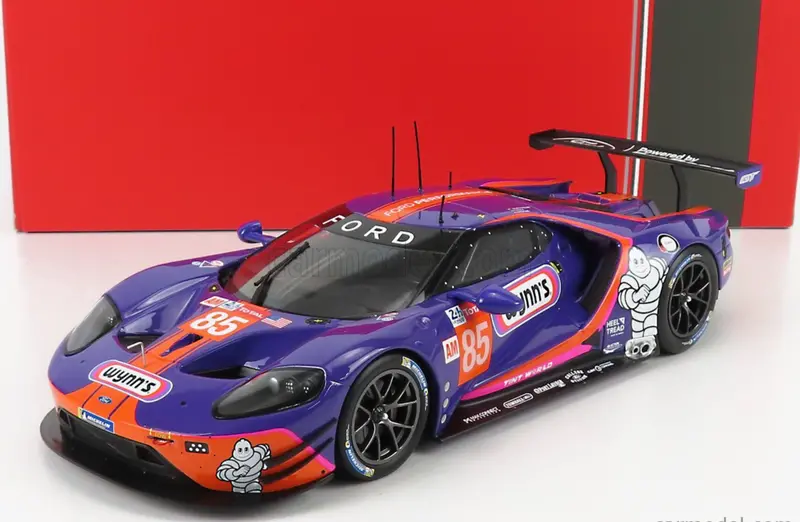 1:18 2019 Le Mans 24H -- #85 Wynn's Ford Gt -- Ixo Models 1