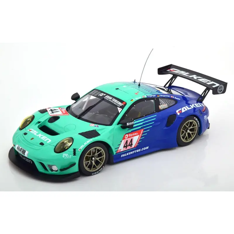 1:18 2019 Nurburgring 24 Hour -- #44 Falken Porsche 911 (991-2) Gt3 R -- Ixo 1