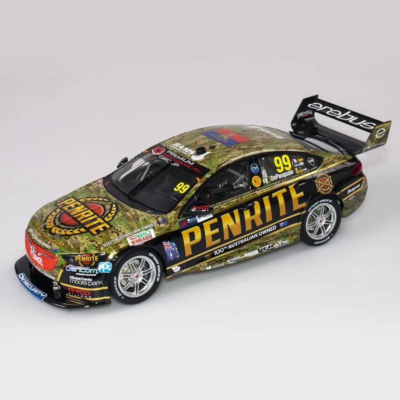1:18 2019 Townsville Camo -- #99 Anton Depasquale -- Penrite/Erebus -- Authentic 1