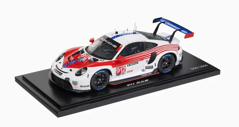 1:18 2020 12H Sebring 2Nd Place -- #912 Porsche 911 991-2 Rsr -- Spark Dealer 1