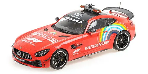 1:18 2020 Formula 1 Safety Car Ferrari 1000 Gp - Mercedes-Amg Gt-R -- Minichamps 1