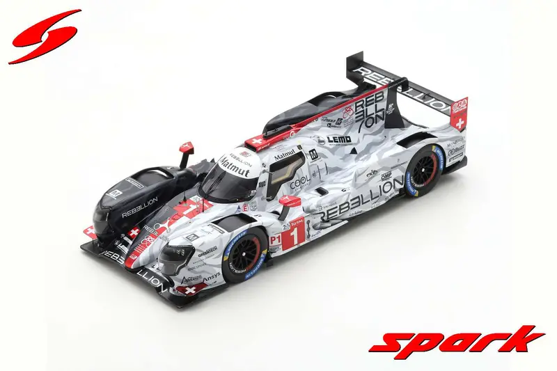 1:18 2020 Le Mans 2Nd Place -- #1 Rebellion Racing -- Spark 1