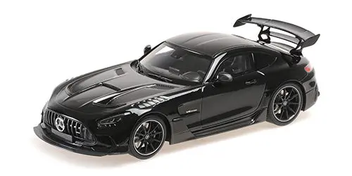1:18 2020 Mercedes-Benz Amg Gt V8 Black Series -- Black Metallic -- Minichamps 1