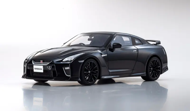 1:18 2020 Nissan Gt-R R35 -- Black -- Kyosho Samurai 1