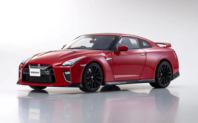 1:18 2020 Nissan Gt-R R35 -- Red -- Kyosho Samurai 1