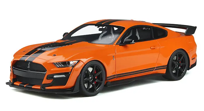1:18 2020 Shelby Gt500 -- Twister Orange -- Gt Spirit 1