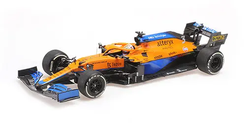 1:18 2021 Daniel Ricciardo -- Italian Gp Winner -- Mclaren Mcl35m -- Minichamps 1