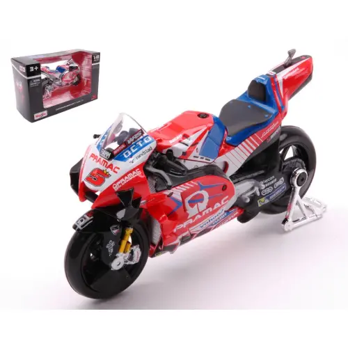 1:18 2021 Ducati Pramac Racing -- #5 Johann Zarco -- Maisto Motogp 1