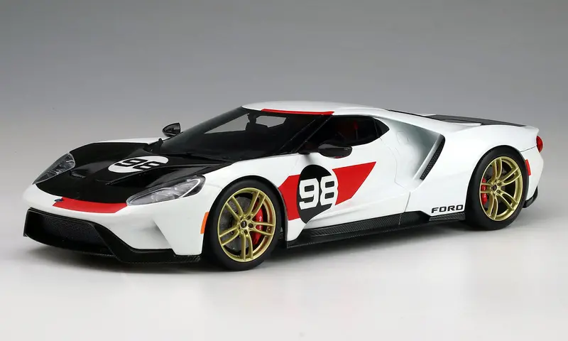 1:18 2021 Ford Gt -- #98 1966 Daytona 24 Hour - Heritage Edition -- Gt Spirit 1
