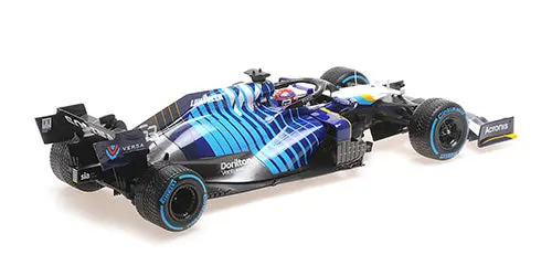 1:18 2021 George Russell -- Belgian Gp 2Nd -- Williams Fw43b -- Minichamps F1 2