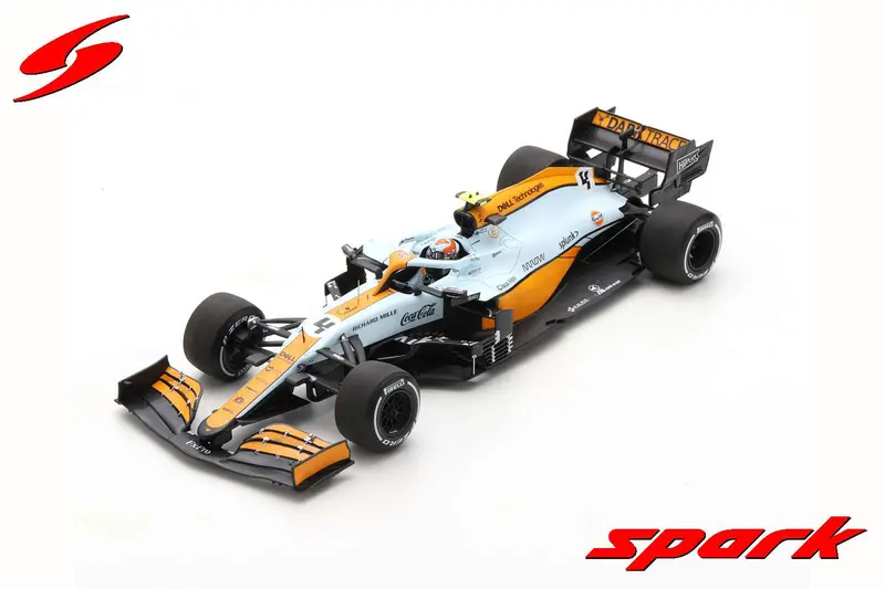 1:18 2021 Lando Norris -- Monaco Gp 3Rd -- Mclaren Mcl35m -- Spark F1 1