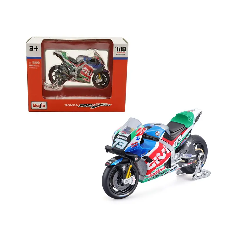 1:18 2021 Lcr Honda Castrol Team -- #73 Alex Marquez -- Maisto Motogp 1