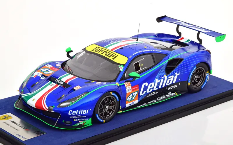 1:18 2021 Le Mans -- #47 Ferrari 488 Gt3 Evo -- Looksmart 1