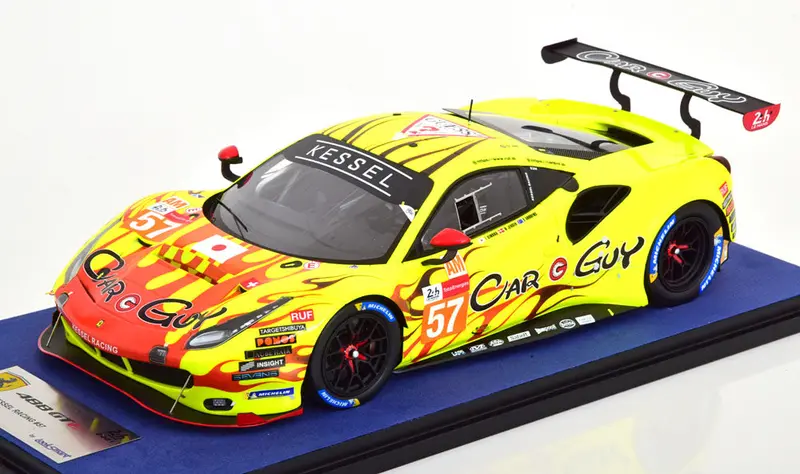 1:18 2021 Le Mans -- #57 Ferrari 488 Gt3 Evo -- Looksmart 1