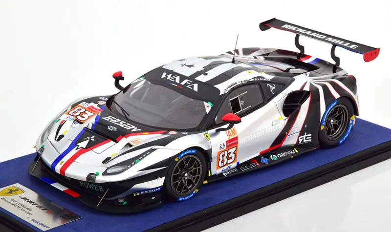 1:18 2021 Le Mans Winner Lmgte Am -- #83 Ferrari 488 Gt3 Evo -- Looksmart 1