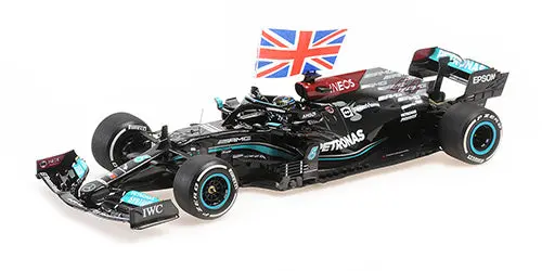 1:18 2021 Lewis Hamilton -- British Gp Winner -- Mercedes F1 W12 E -- Minichamps 1