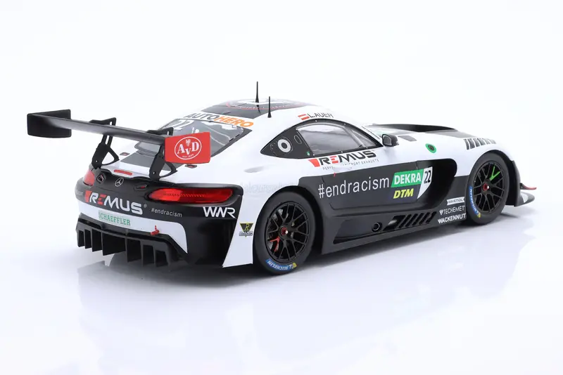1:18 2021 Lucas Auer - Assen Winner -- #22 Mercedes-Amg Gt3 Evo -- Ixo Models 2