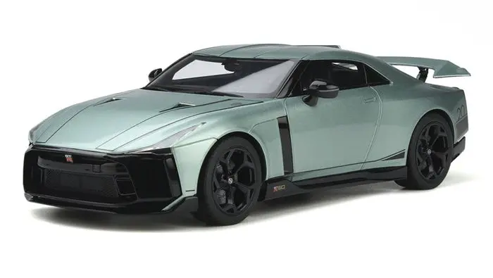 1:18 2021 Nissan Gtr R50 -- Green -- Gt Spirit 1