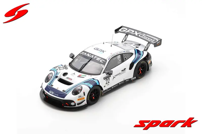 1:18 2021 Paul Ricard 1000Km Winner -- #22 Porsche 911 Gt3 R -- Spark 1