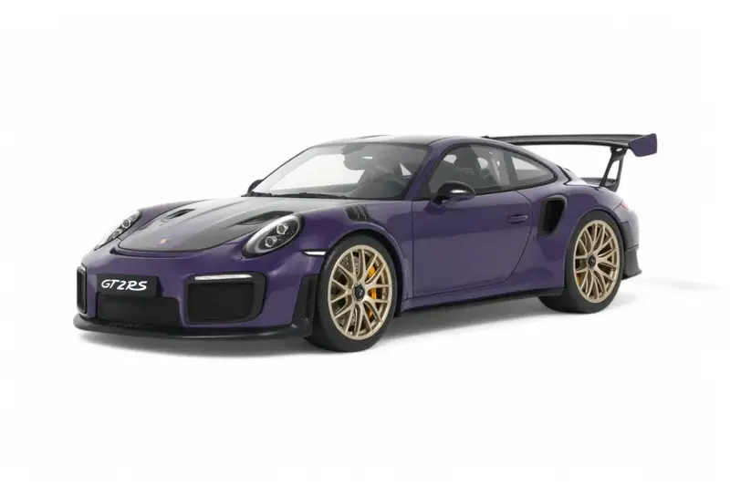 1:18 2021 Porsche 911 (991.2) Gt2 Rs -- Ultra Violet Purple -- Gt Spirit 1