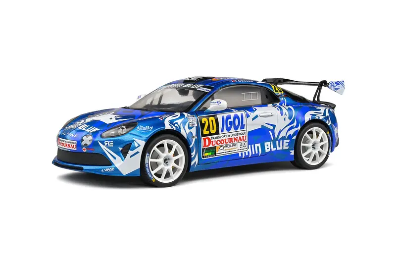 1:18 2021 Rallye Du Var -- #20 Alpine A110 Rallye -- Solido 1