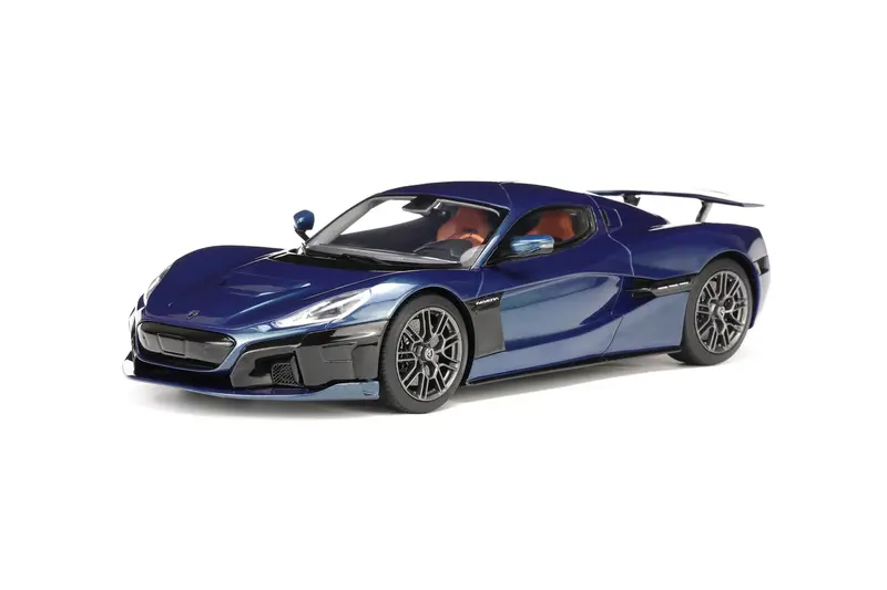 1:18 2021 Rimac Nevera -- Blue -- Gt Spirit 1