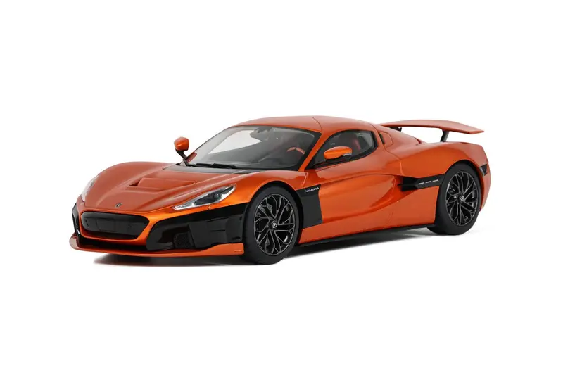 1:18 2021 Rimac Nevera -- Magma Orange -- Gt Spirit 1