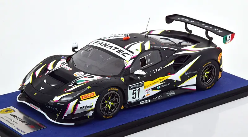 1:18 2021 Spa 24 Hour Winner -- #51 Ferrari 488 Gt3 -- Looksmart 1