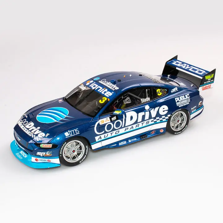 1:18 2021 Tim Slade -- #3 Cooldrive Racing -- Ford Mustang -- Authentic 1