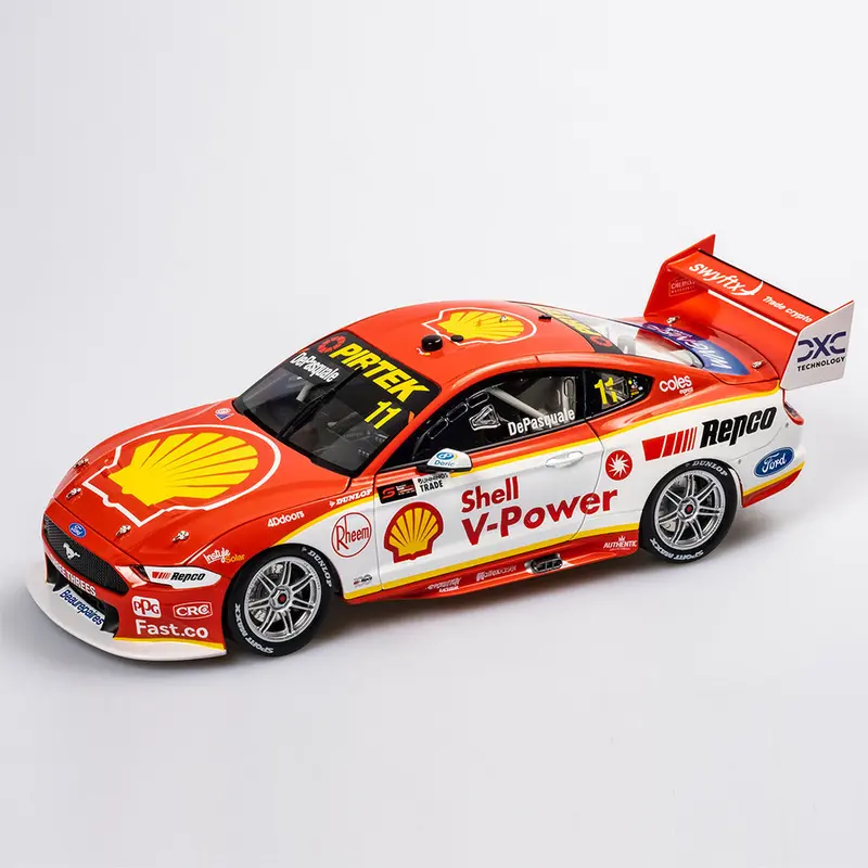 1:18 2022 Anton De Pasquale -- #11 Djr Shell V-Power -- Authentic Collectables 1