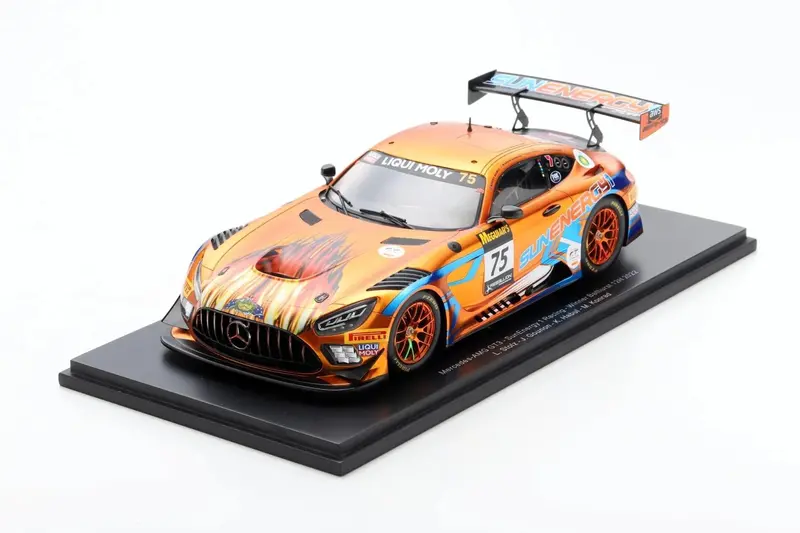 1:18 2022 Bathurst 12 Hour Winner -- #75 Mercedes-Amg Gt3 -- Spark 18As011 1
