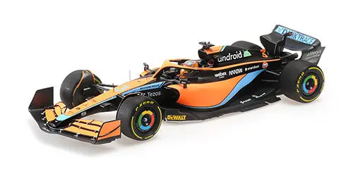 1:18 2022 Daniel Ricciardo -- Bahrain Gp -- Mclaren Mcl36 -- Minichamps F1 1