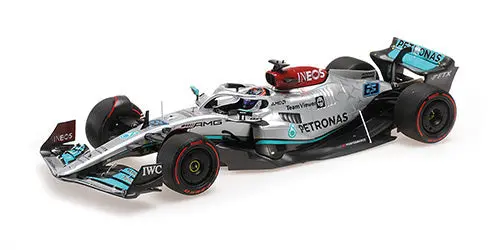 1:18 2022 George Russell -- Spanish Gp -- Mercedes-Amg W13 E -- Minichamps F1 1