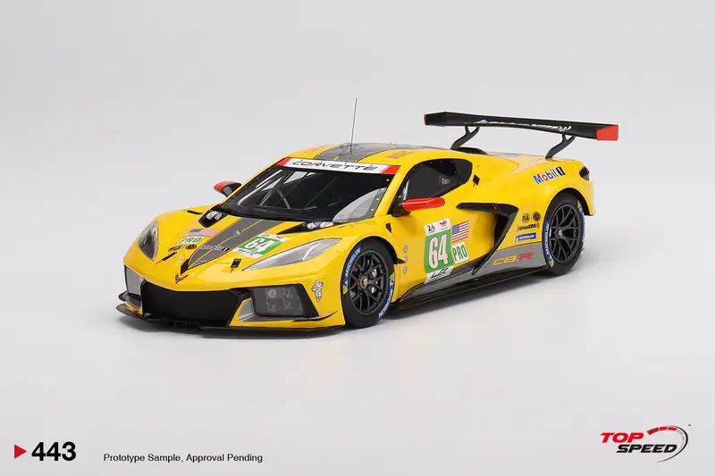 1:18 2022 Le Mans 24 Hrs -- #64 Chevrolet Corvette C8.R -- Topspeed Model 1