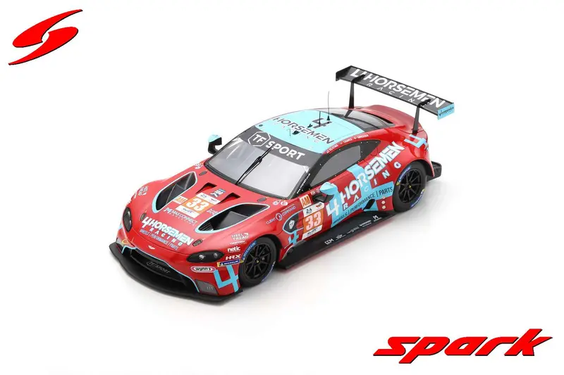 1:18 2022 Le Mans Lmgte Am Winner -- #33 Aston Martin Gt3 -- Spark 1