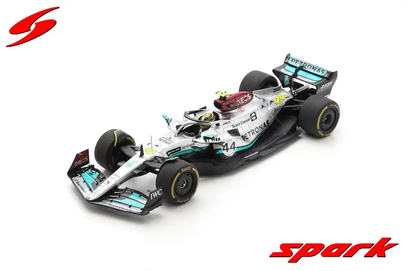 1:18 2022 Lewis Hamilton -- Belgian Gp -- Mercedes-Amg W13 E -- Spark F1 1