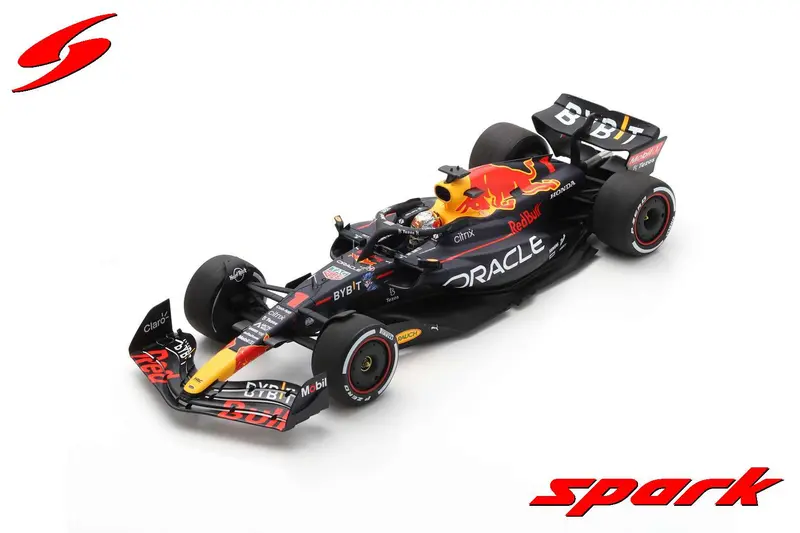 1:18 2022 Max Verstappen -- Abu Dhabi Gp Winner -- Red Bull Racing Rb18 -- Spark 1