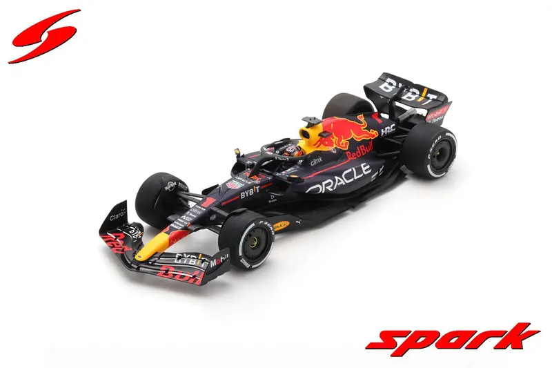 1:18 2022 Max Verstappen -- Miami Gp Winner -- Red Bull Racing Rb18 -- Spark F1 1
