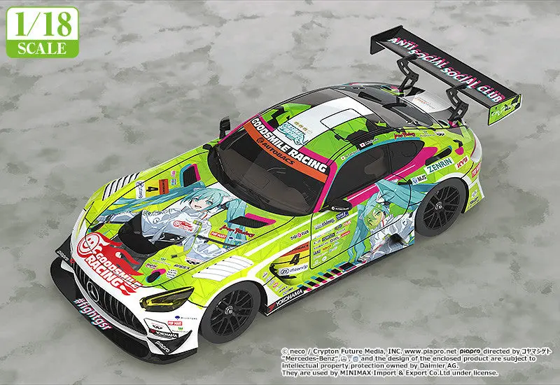 1:18 2022 Mercedes-Benz Amg Gt3 -- Good Smile Racing Season Opening -- Spark 1