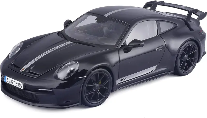 1:18 2022 Porsche 911 (992) Gt3 -- Jet Black Metallic -- Maisto 1