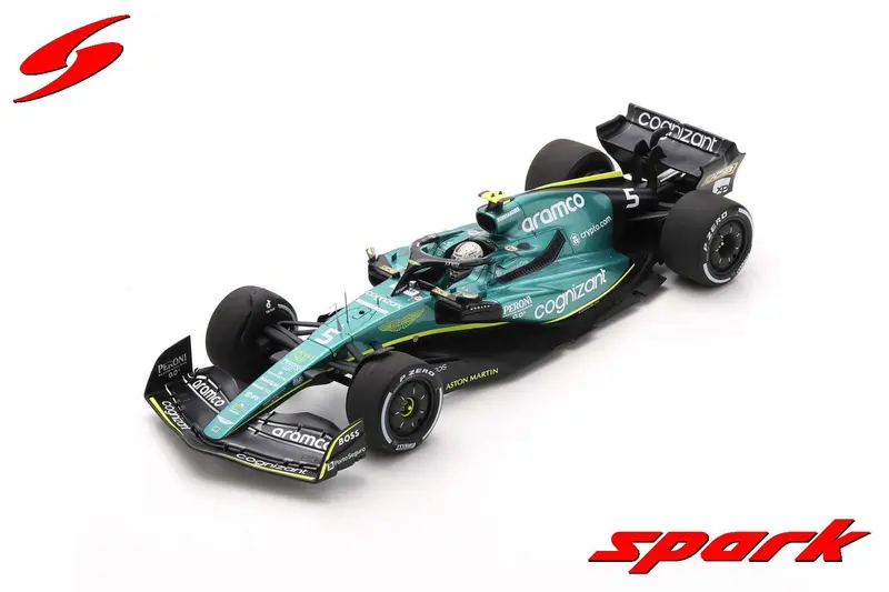1:18 2022 Sebastian Vettel -- Abu Dhabi Gp (Last Race) -- Spark F1 18S775 1